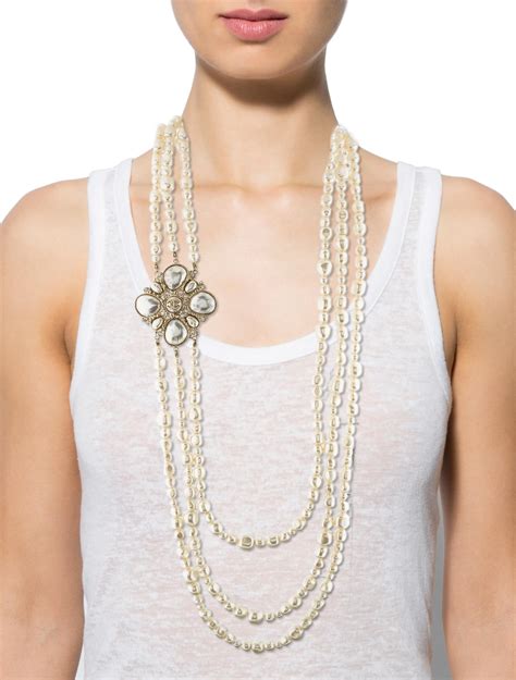 Chanel Multistrand Necklace 